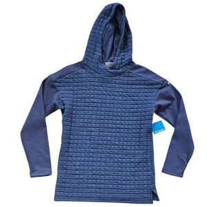 Columbia Womens Castle Hill Quilted Pullover Hoodie Size XS NWT